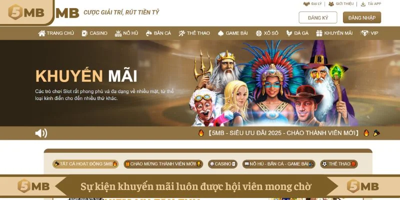 Sự kiện khuyến mãi luôn được hội viên mong chờ 